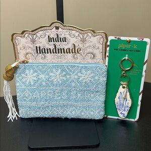 Piper K | ⛷️ “Apres Ski” Beaded Bag & Charm ❄️🍾🥂